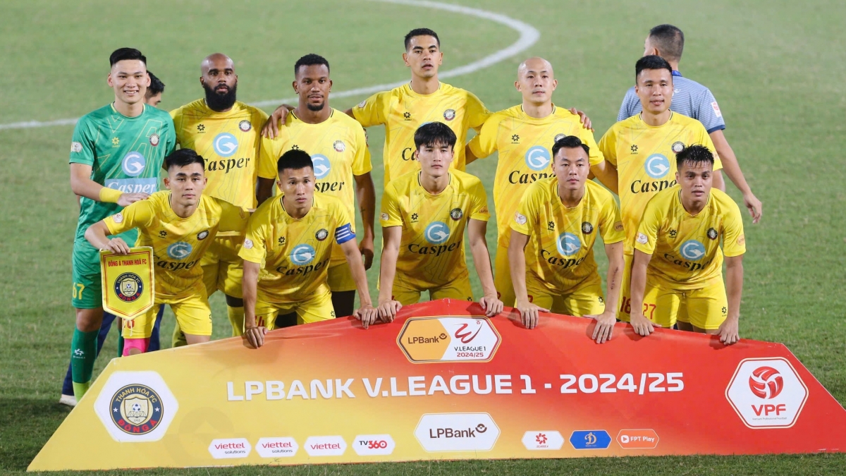 CLB Thanh Hóa là “vua kiếm điểm” sân khách ở V-League 2024/2025